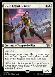 Dusk Legion Duelist #11 March of the Machine Rare MTG