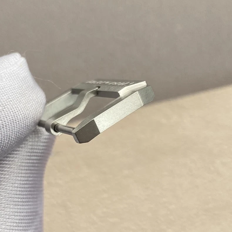 Nuevo OEM Cepillado Titanio Blancpain 18mm 20MM Pin Hebilla Cincuenta Brazas Foto 4 de 4