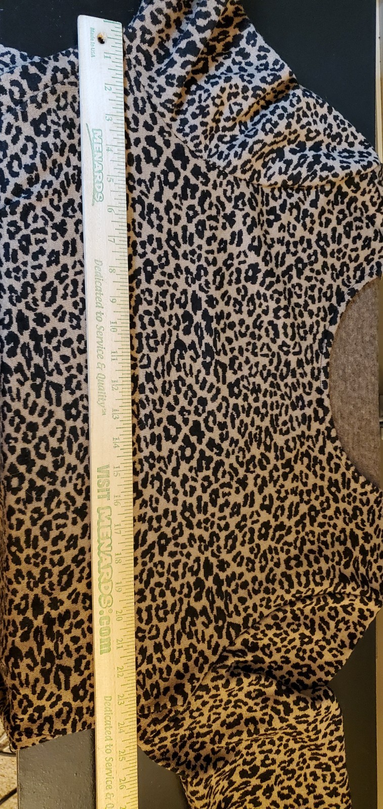 Massini Essentials 2X Leopard Print Shift Dress P… - image 5