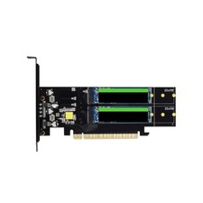 PCIe4.0 NVMe SSDs RAIDs Expansion Card for RAIDs 0 1 5 10 Configuration with