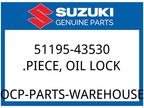 PIECE, OIL LOCK