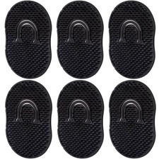 2 or 6 Pack Portable Pocket Palm Combs Finger Hand Scalp Massage Shampoo Brush