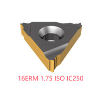 5   PCS  ORIGINAL  INSERTS    16ERM 1.75 ISO IC250