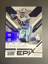 2019 Score Epix Game Ezekiel Elliott #EG-9 Dallas Cowboys