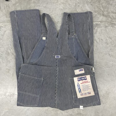Vintage Big Smith Bib Overalls NOS Deadstock Sanforized Union Made 46x31 Baggy