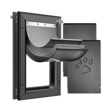  Petoasis 3-Flaps Dog Door, Weatherproof Winter Doggie Door, Blocks Wind,Sno...