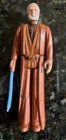 Vintage Star Wars Obi-Wan Kenobi Ben Kenobi Figure w/ Blue Saber Kenner 1977