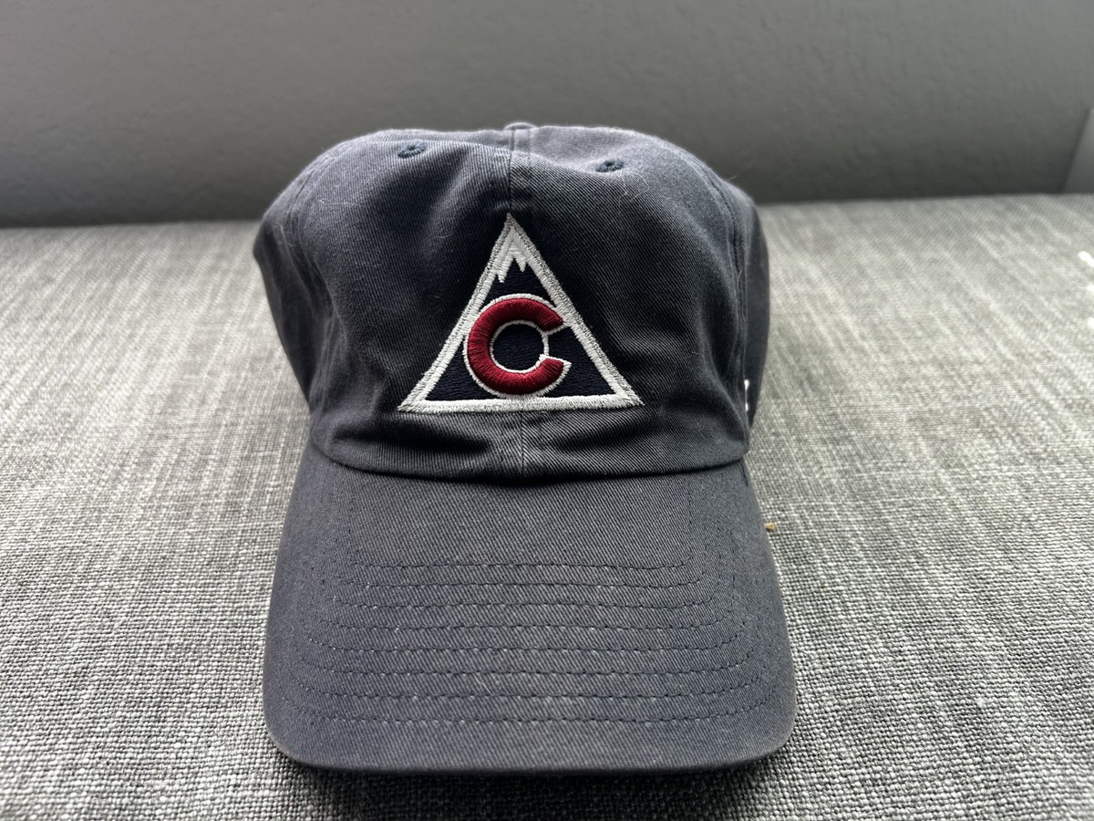 Colorado Avalanche Alternate 3rd Triangle Logo Hat Strapback Blue