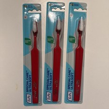  NEW  3-pack TEPE Gentle Care Soft Toothbrush   Post Surgery, Sensitive Gums