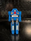 Vintage Bandai Gobot Mr 02 Blue Transformer Robot Tank 1982