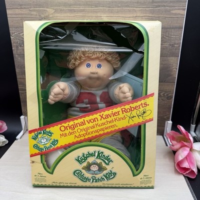1983 Vintage Cabbage Patch Kids Arxon German Boy Doll In Box Coleco