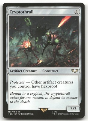 Cryptothrall #155 (NM) Warhammer 40,000 40K Magic MTG
