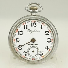 Rare Antique Pocket Watch Men's no fusee duplex chronometer no repeater roskopf