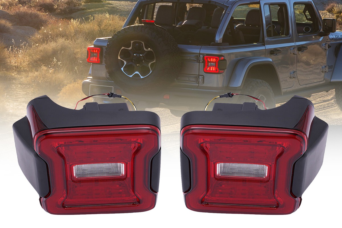 New for 18-20 21 22 JEEP WRANGLER JL REAR LED TAIL LIGHTS LEFT