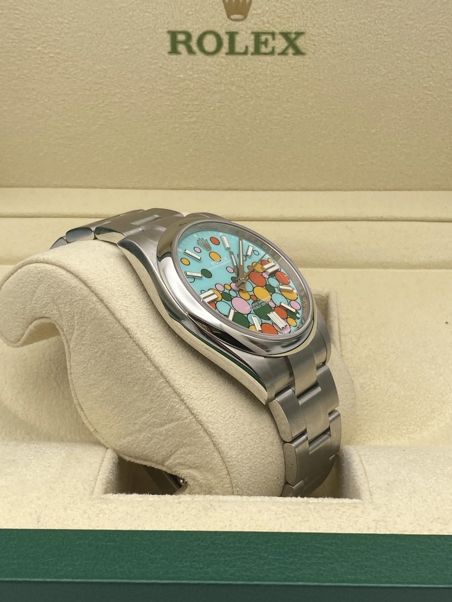 Rolex 124300 Oyster Perpetual 41mm Custom Celebration + Original
