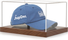 Hat Display Case, Clear Acrylic Baseball Cap Display Box Stand, UV Protection Si