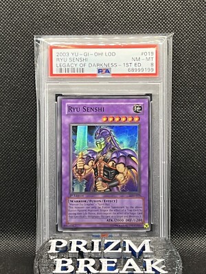 2003 Yu-Gi-Oh! Ryu Senshi 1st Edition LOD-019 Super Rare PSA Grade