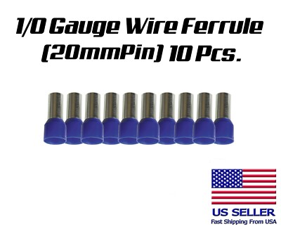 0 gauge ferrules
