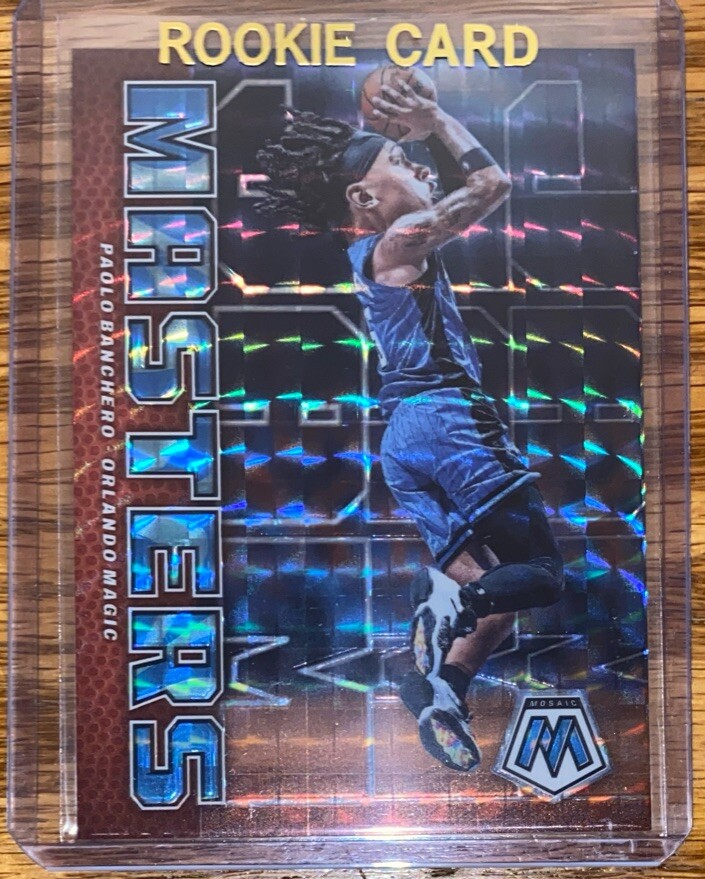 PAOLO BANCHERO 2022-23 MOSAIC JAM MASTERS ROOKIE RC #15 BLUE