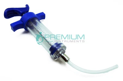 PREMIUM INSTRUMENTS DIY 20ml Reusable Pet Feeding Syringe Luer Lock Tip Sterile Veterinary Animal