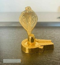 METAL IDOL LARGE SHIVA LINGA LING LINGAM SHIV LINGUM SHIVLING SHIVALINGA STATUE