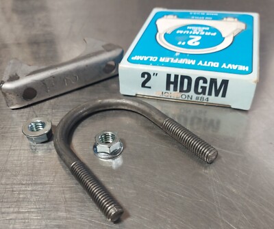 Nickson Industries #84 2'' HDGM Heavy Duty Muffler Clamp