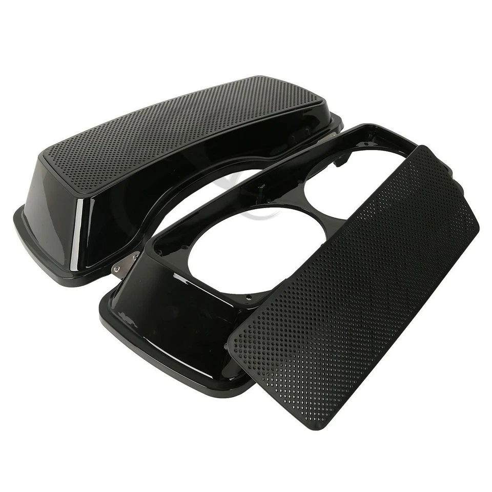 Tapas de altavoz dobles 6x9 aptas para alforja Harley Touring Street Road Glide 93-13 Foto 4 de 4