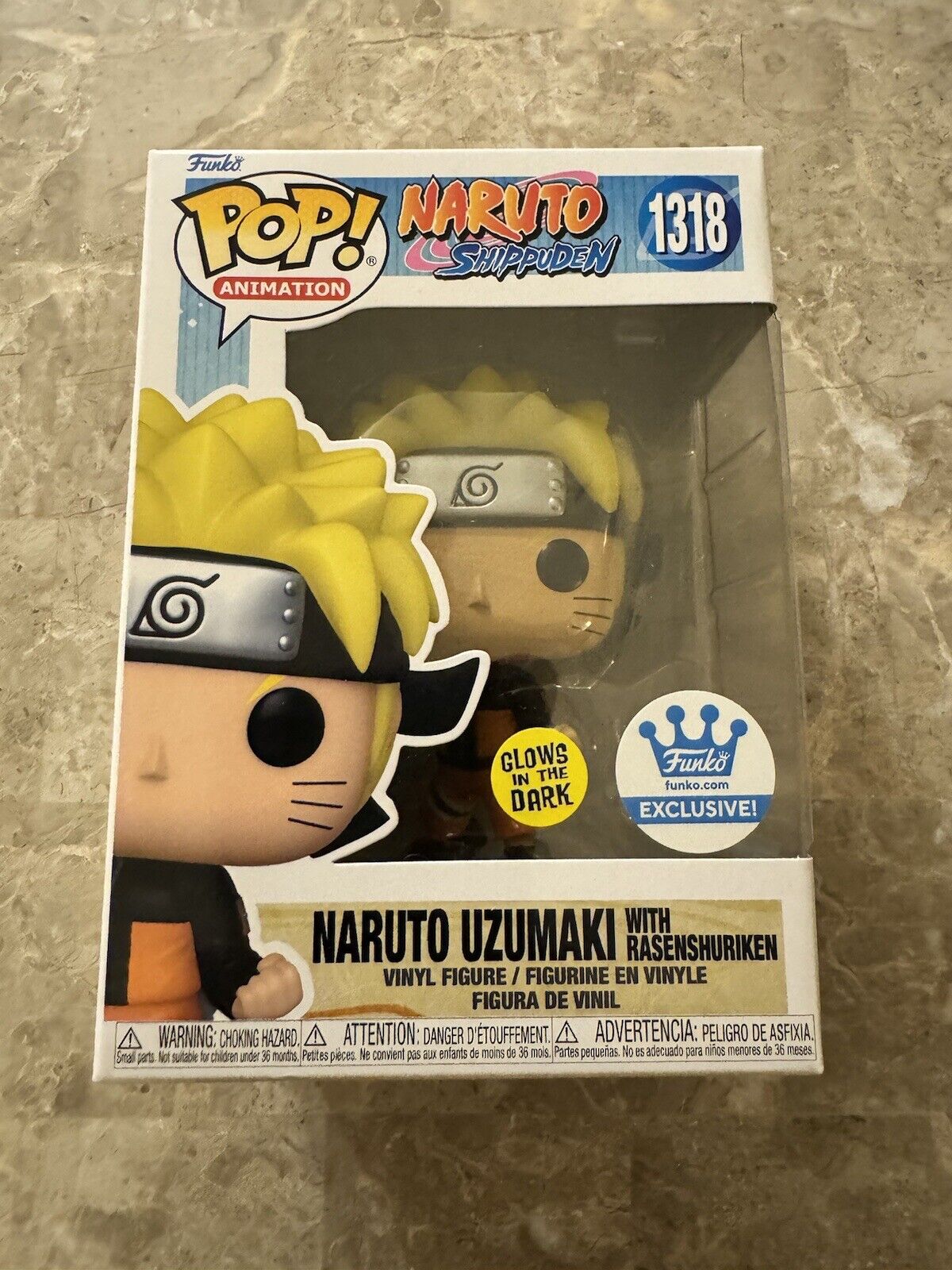 Pop! Naruto Uzumaki with Rasengan (Glow)