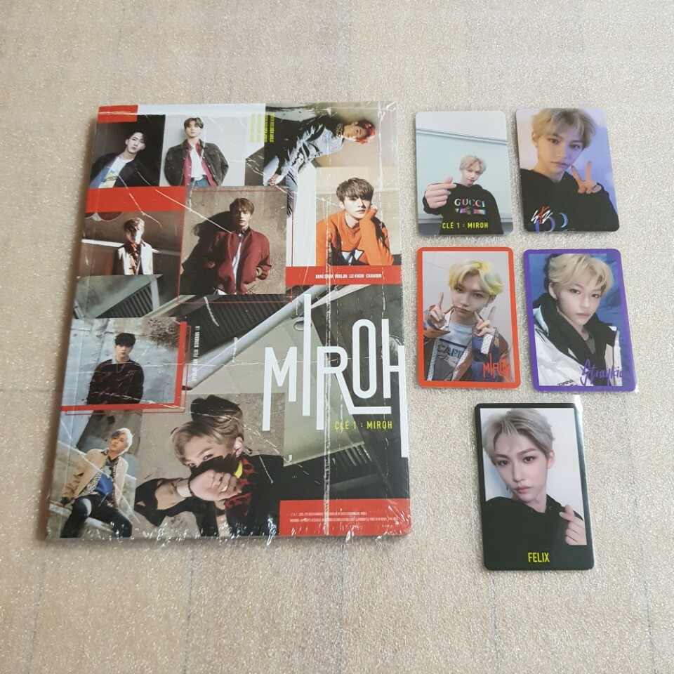 Stray Kids - straykids MIROH 限定盤 フィリックス Felix Stray Kids FELIX Miroh Mini Album Cle 1 Ver. Full Set | eBay