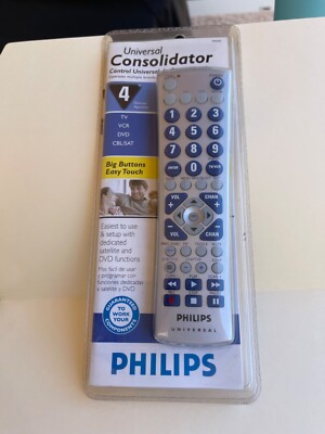 NEVER OPENED ''Philips Universal Consolidator'' Remote