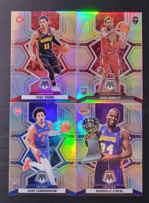 2021-22 Mosaic Basketball SILVER PRIZMS You Pick - 2 Card Minimum