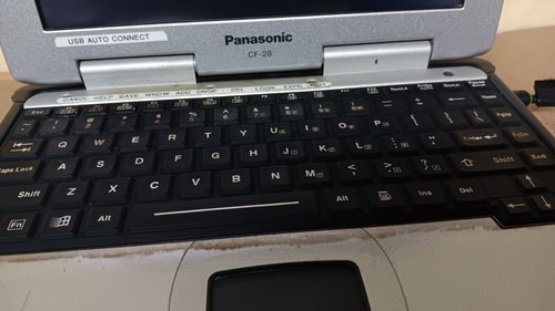 Vintage Panasonic Toughbook CF-28 Laptop Intel P3 @ 600 MHz 13.3" LCD Boots Bios - Picture 8 of 17