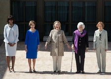 Michelle Obama PHOTO Hillary Clinton Laura Bush Barbara Bush Rosalynn Carter