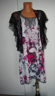 Tredy Kleid 2 Teile Gr. 40 mit Jäckchen