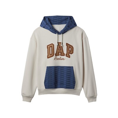 Dapper Sweeter GAP x Dapper Dan DAP Logo Limited Edition Hoodie Sweater Stone Men's ...