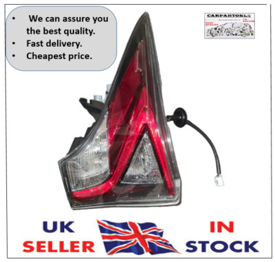 TOYOTA PRIUS REAR LIGHT PASSENGER SIDE HYBRID MK4 2016 uk model only ...