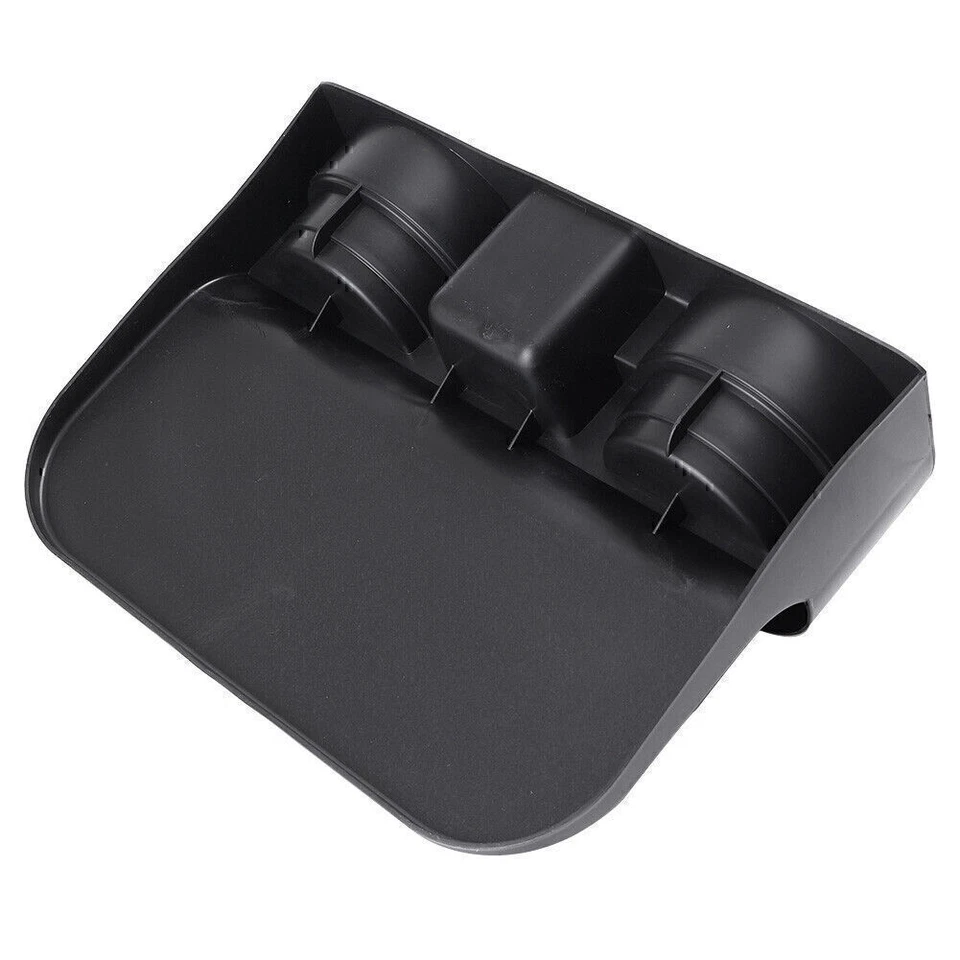 Car Universal Audi BMW Benz VW Ford Black ABS Plastic Cup Holdler 10.83"x0.98" Foto 3 de 4