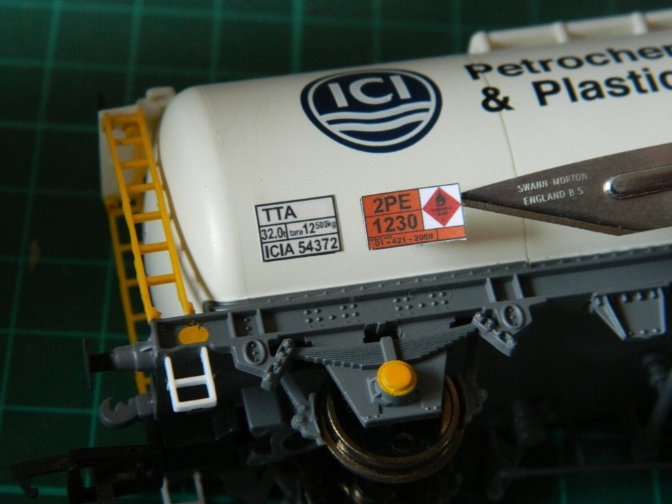 Alternative Running Number Decals for Yeoman 46t POA Mineral Box Wagon