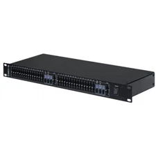 Professional Dual 15-Band Stereo Graphic Digital Equalizer for Home/Stage Audio
