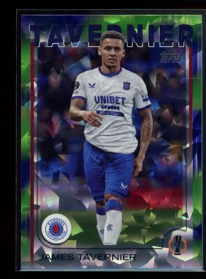 2024-25 Topps UEFA #26 James Tavernier Northern Lights