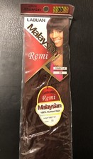 Amy Aviance Lubuan Remi Malaysian 100 Human Hair Yaky 14", Color 33 - NIP