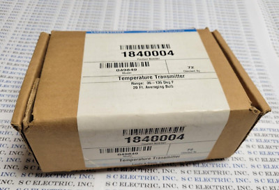 Landis & Staefa - Siemens 1840004 Temperature Transmitter Model 049849
