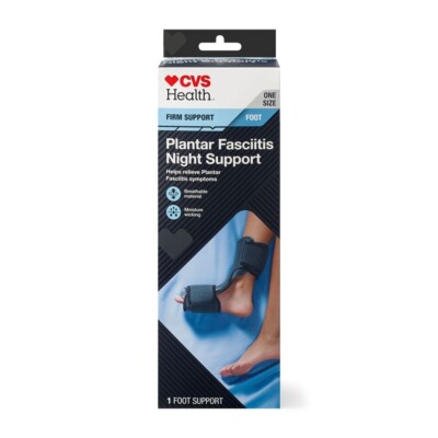 Plantar Fasciitis CVS Health Firm Support Foot Night Support NEW  50428648742|