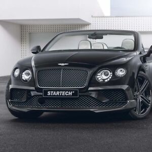 Startech Bentley Continental GT Carbon Fiber Front Skirt Add on