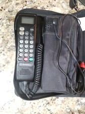 Vintage Motorola Portable Mobile Car Phone w/ Handset Battery Case