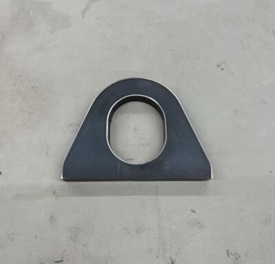 Large 5" x 3.75" Weld- On Steel Lifting Shackle D Rings 1/2” Thick (.500)