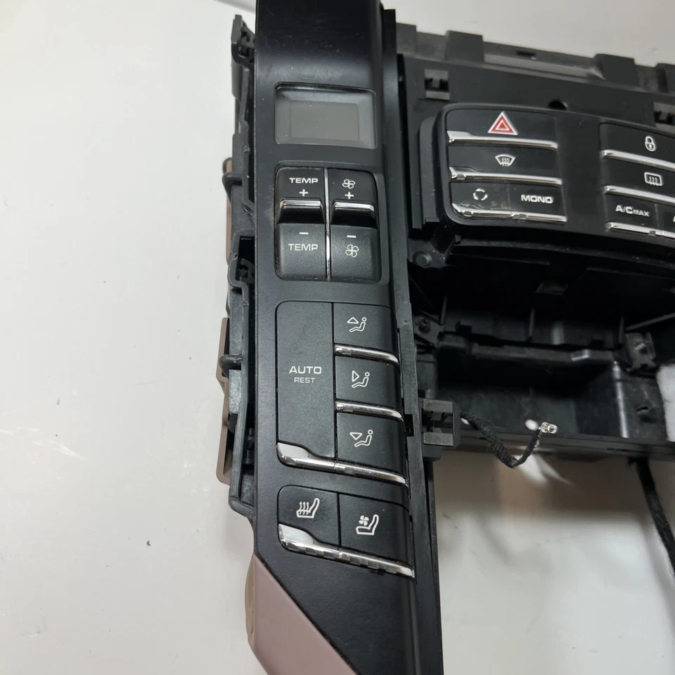 2012 PORSCHE CAYENNE FRONT CENTER CONSOLE SWITCH CONTROL PANEL OEM - Imagem 3 de 4