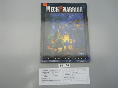 Mechwarrior - Battletech RPG: Third 3rd Edition Core Book | eBay