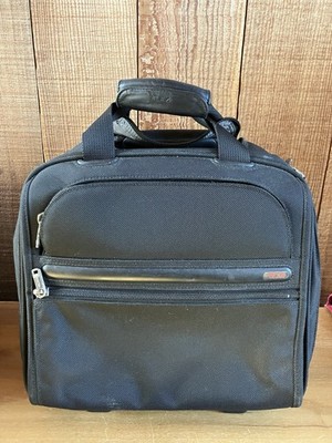 Tumi Alpha Ballistic Nylon Rolling Office Carry On Briefcase Luggage