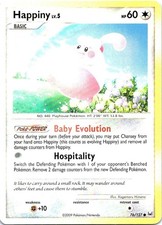 Happiny 76/127 Common Platinum Pokemon Moderately Played on eBay